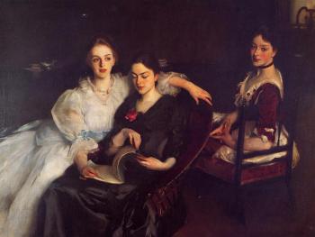 John Singer Sargent : The Misses Vickers